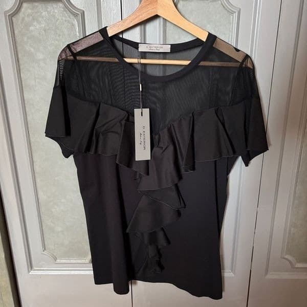 D. EXTERIOR SHEAR T-SHIRT black sz XL - Thumbnail 5