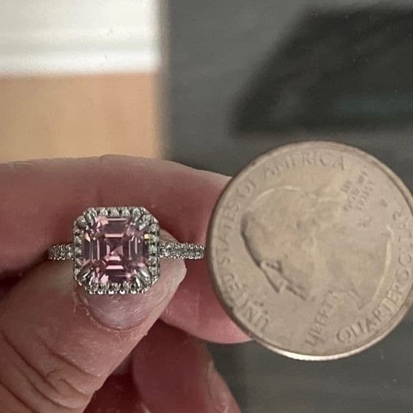 The Valiant Ring in Pink Sapphire & 925 - Thumbnail 10