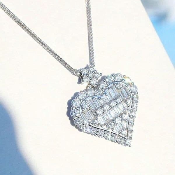 Heart Of The Deal 925 Silver Pendant - Thumbnail 2