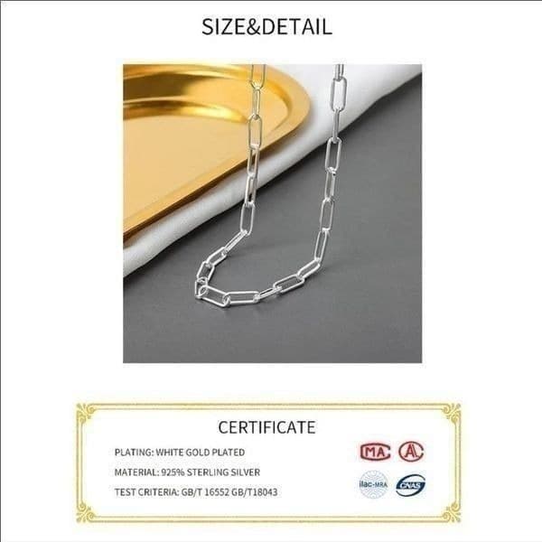 The Latest Obsession on trend chain link necklace 18” - Thumbnail 9