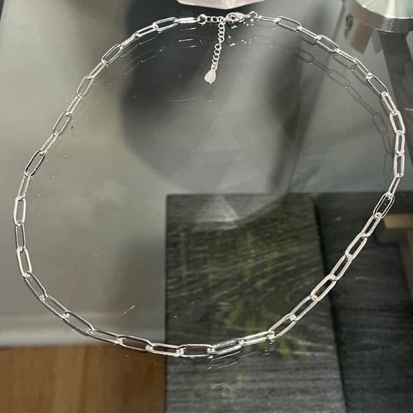 The Latest Obsession on trend chain link necklace 18” - Thumbnail 5