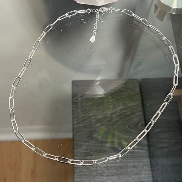 The Latest Obsession on trend chain link necklace 18” - Thumbnail 4