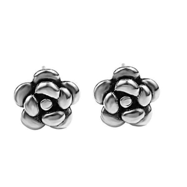 The Blossom Stud Earring in 925 silver - Thumbnail 4