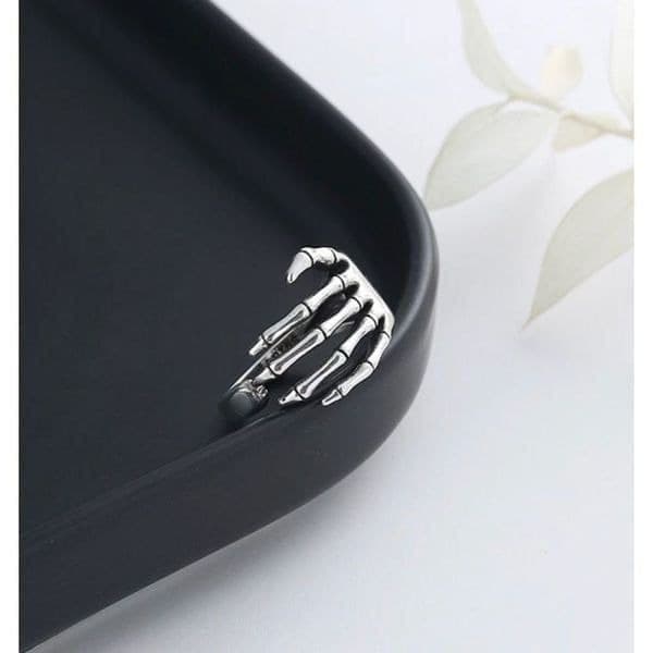 The Skeleton Ring in 925 - Thumbnail 3