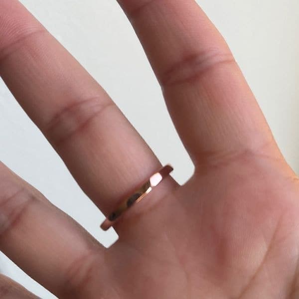 The Moon and Stars Ring in 18k Rose gold plating over 925 - Thumbnail 3
