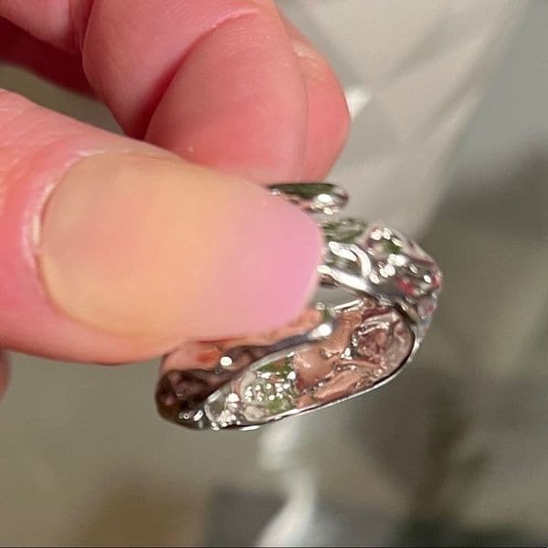 The Jurassic Ring in 925 silver, adjustable - Thumbnail 7
