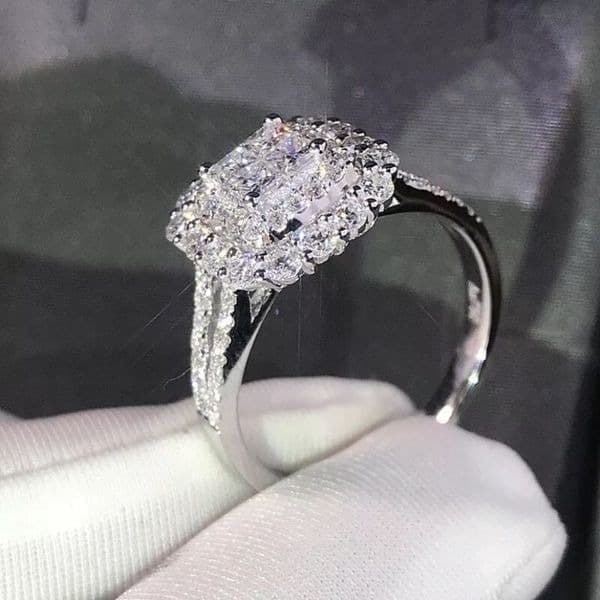 The Yes I Do ring in 925 silver sz 7 - Thumbnail 7
