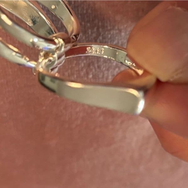 The trio statement ring in 925 silver - Thumbnail 7