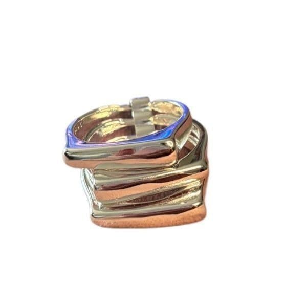 The trio statement ring in 925 silver - Thumbnail 10