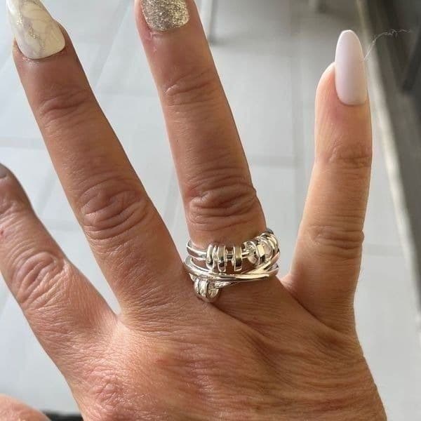 The Museum Statement Ring in 925 silver - Thumbnail 7