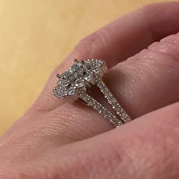 The Yes I Do ring in 925 silver sz 7 - Thumbnail 9