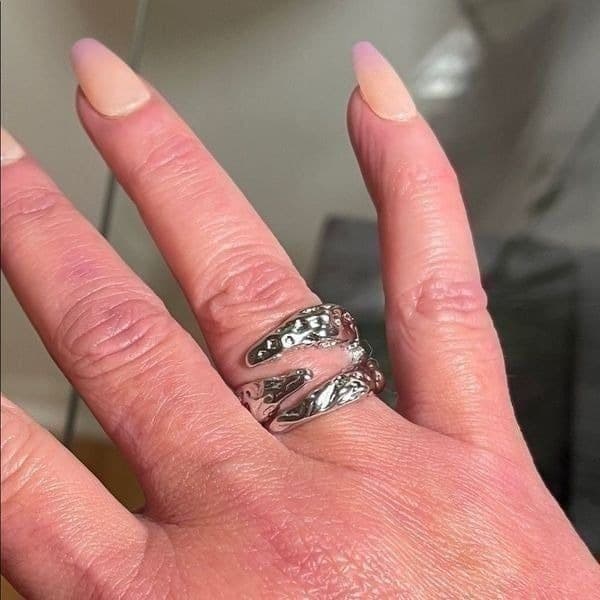 The Jurassic Ring in 925 silver, adjustable - Thumbnail 3