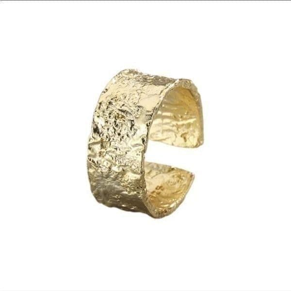 The Texture Band Ring in gold - Thumbnail 3