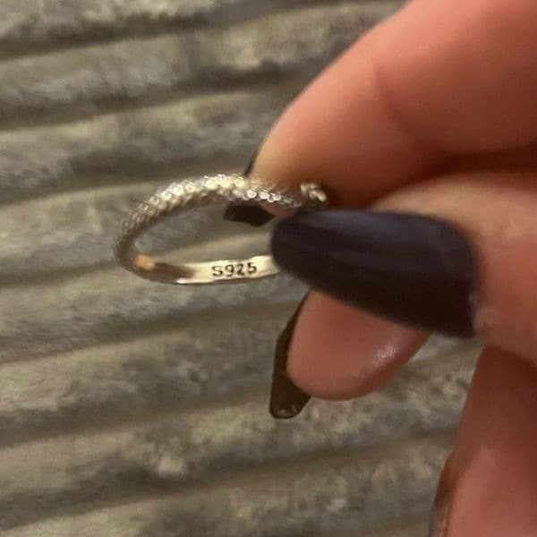 The Dainty Serpent Ring in antiqued 925 silver. - Thumbnail 6