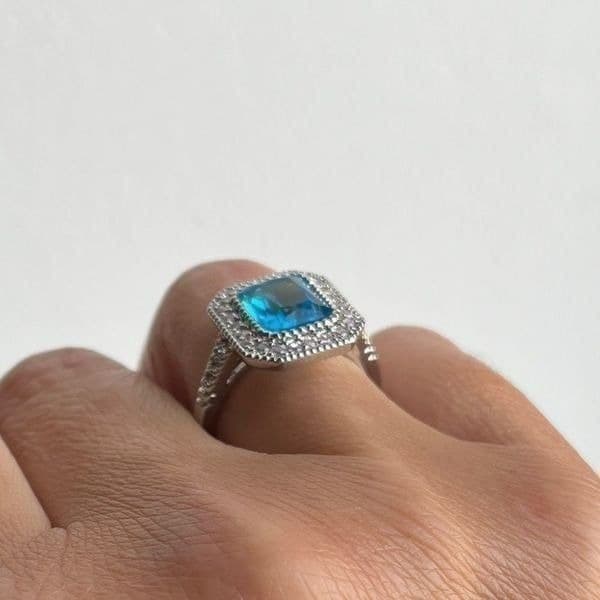 The Heirloom Topaz Ring in 925 sz 7 - Thumbnail 8