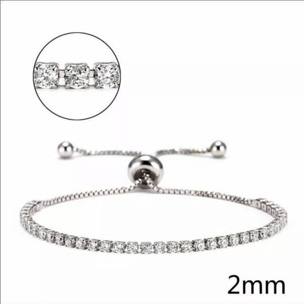 The Modern Classic Tennis Bracelet with cubic zirconia and 925 - Thumbnail 7