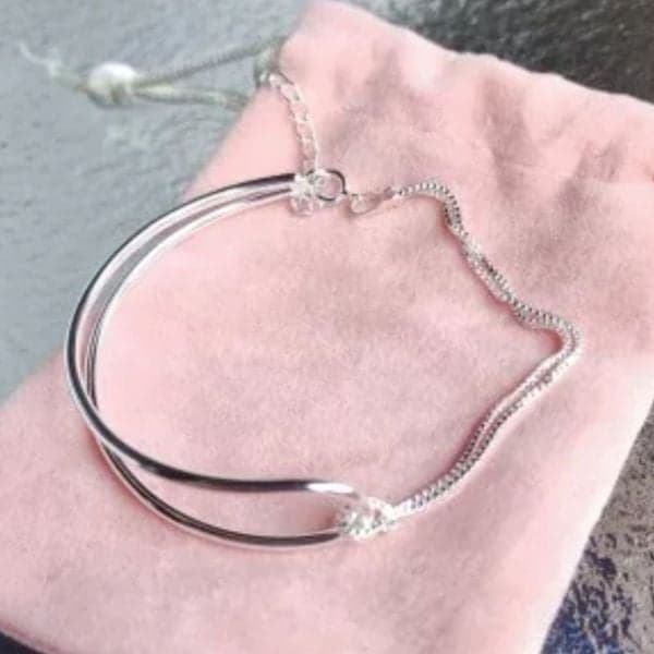 The Hybrid Bracelet in 925 silver - Thumbnail 4