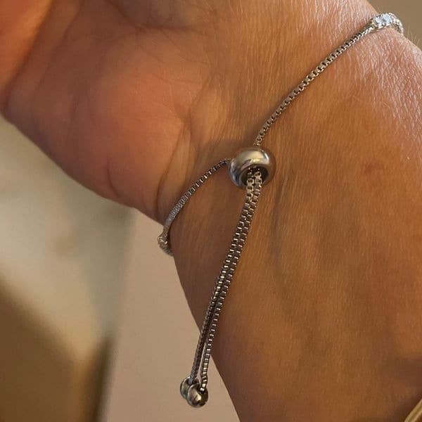 The Modern Classic Tennis Bracelet with cubic zirconia and 925 - Thumbnail 12