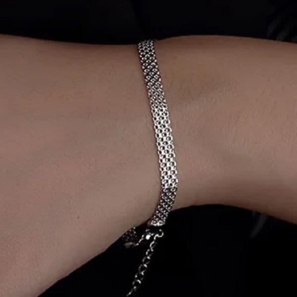 The Smooth As Silk 925 silver chain bracelet - Thumbnail 5
