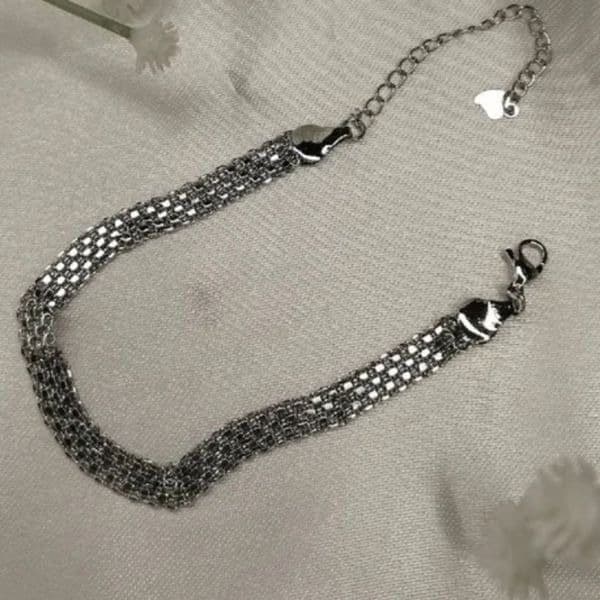 The Smooth As Silk 925 silver chain bracelet - Thumbnail 4