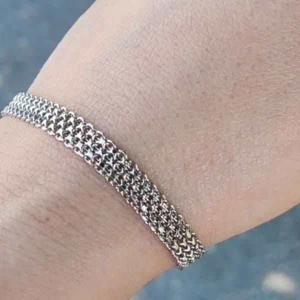 The Smooth As Silk 925 silver chain bracelet - Thumbnail 3