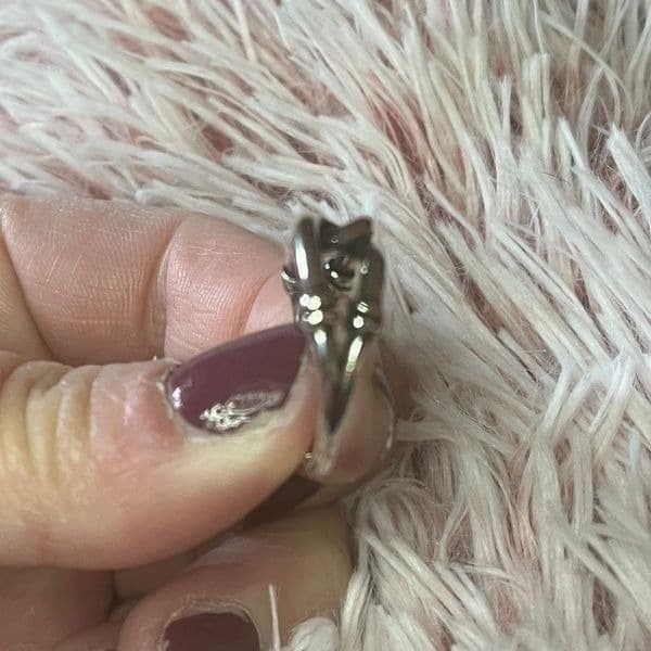 The Tie Me In Knots Ring, adjustable in 925 silver - Thumbnail 10