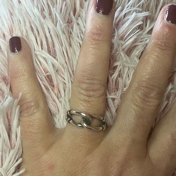 The Tie Me In Knots Ring, adjustable in 925 silver - Thumbnail 8
