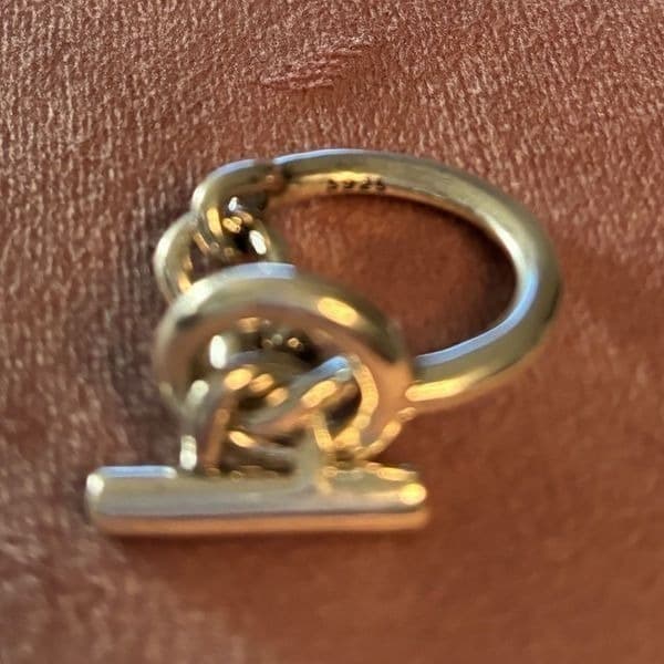 Oversized Toggle Ring in 925 silver - Thumbnail 6