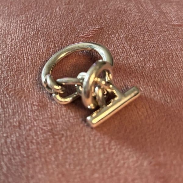 Oversized Toggle Ring in 925 silver - Thumbnail 4
