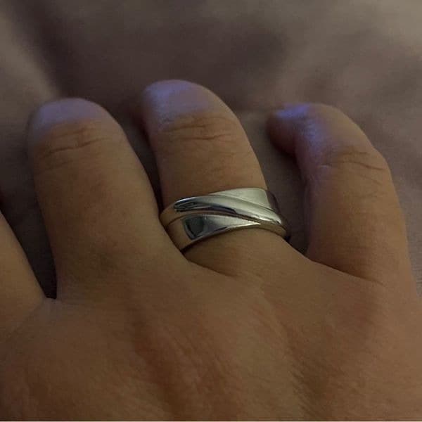 The Energy Band Ring in 925 silver adjustable - Thumbnail 9