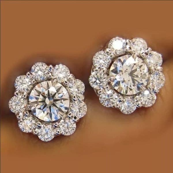 The Sunflower 925 Silver earrings - Image 1