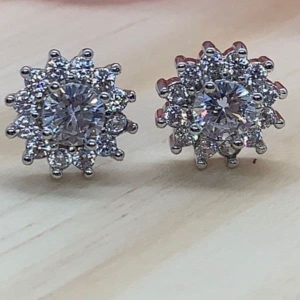 The Sunflower 925 Silver earrings - Thumbnail 6