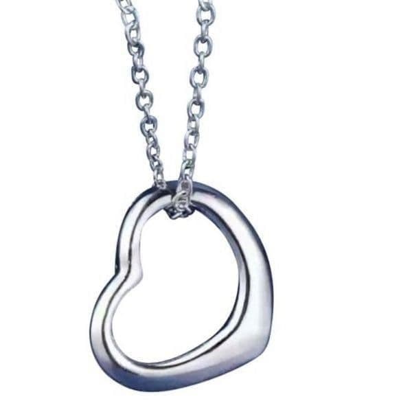 The Happy Heart pendant necklace in 925. - Image 1