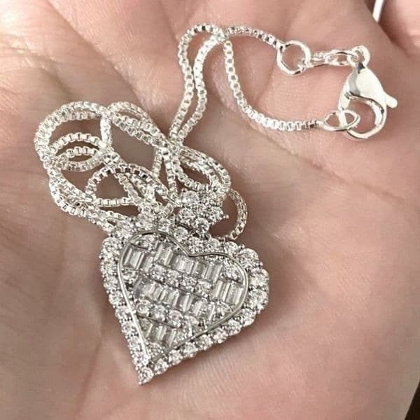 The Ladder Bracelet in 925 and cubic zirconia. - Thumbnail 3