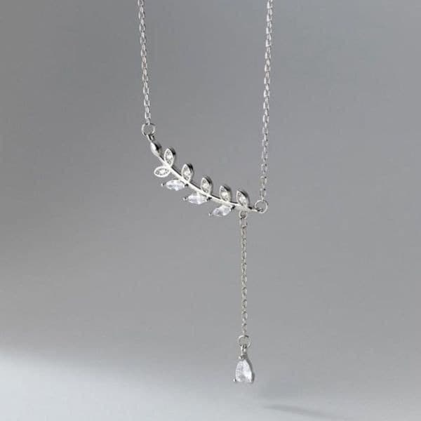 The Elegant Ivy 925 Cubic Zirconia Constellation dangling star necklace - Thumbnail 2