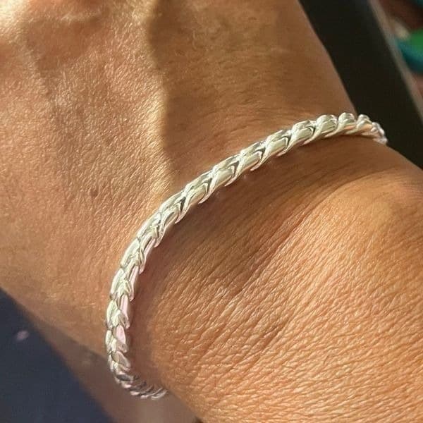 The Dope Rope Chain link bracelet silver 925 - Thumbnail 5