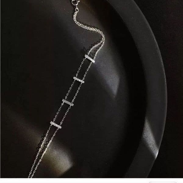 The Something New Bracelet in silver and cubic zirconia - Thumbnail 4