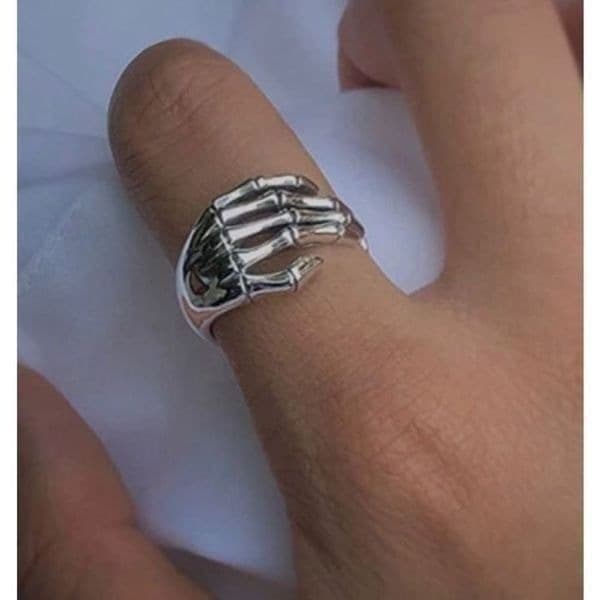 The Skeleton Ring in 925 - Thumbnail 4