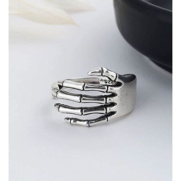 The Skeleton Ring in 925 - Thumbnail 5