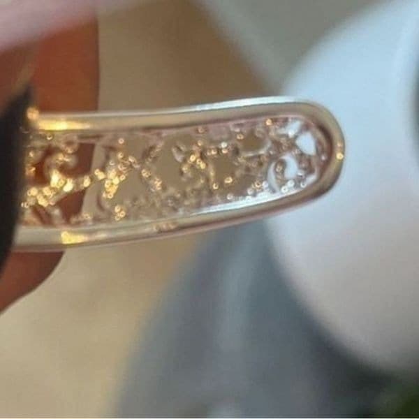 The Boho Heart open bangle bracelets in 925 - Thumbnail 5