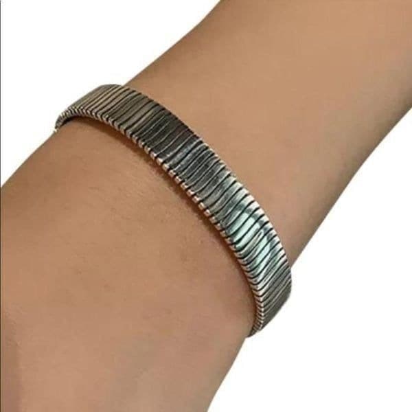 The Minimalist Cuff Bracelet in 925 open, adjustable unisex - Image 1