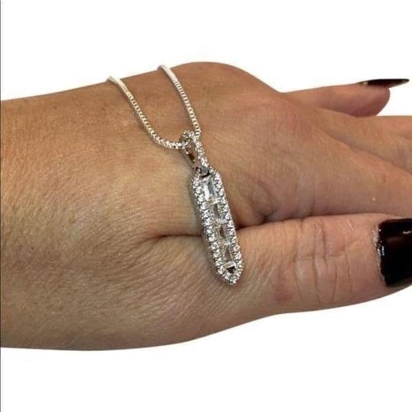 The Empire Estate inspired 925 Silver Pendant necklace - Image 1