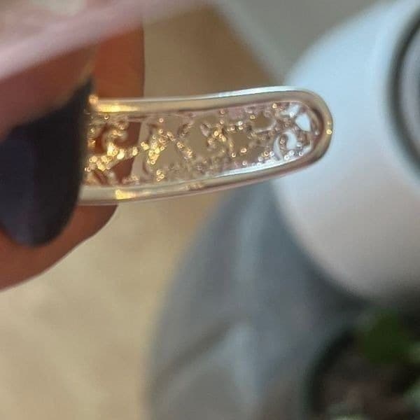 The Boho Heart open bangle bracelets in 925 - Thumbnail 4