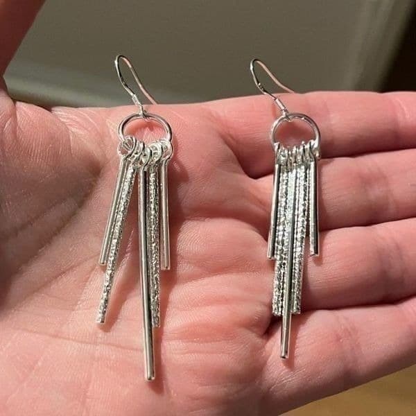 The Darling Dangle drop earrings in 925 silver - Thumbnail 4