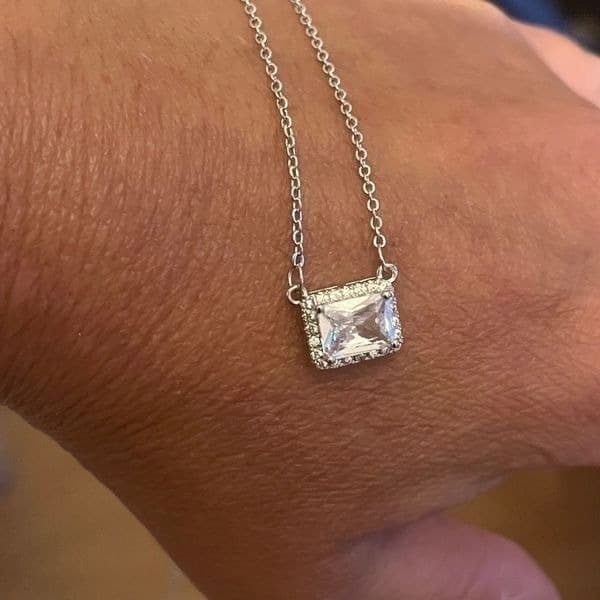 The Beauty Box luxury pendant necklace in 925 silver - Thumbnail 3