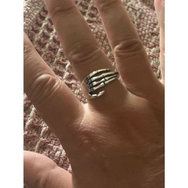 The Skeleton Ring in 925 - Thumbnail 5