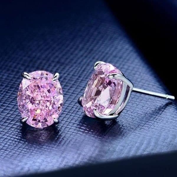 The Timeless Classic stud earrings in 925 and cubic zirconia - Thumbnail 8