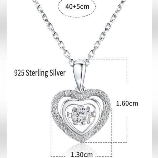 The Princess Darling Necklace in 925 silver and cubic zirconia - Thumbnail 3