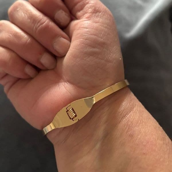 Vintage hinge bracelet - Thumbnail 3