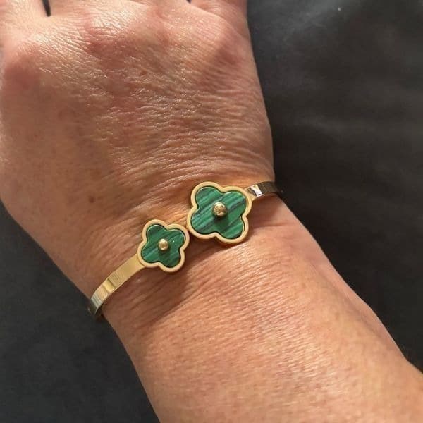 Vintage hinge bracelet - Thumbnail 2